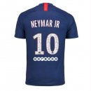 Maglia Paris Saint Germain NO.10 Neymar JR Home 2019 2020 Blu