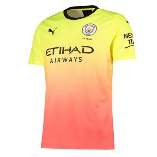 Thailandia Maglia Manchester City Terza 2019 2020 Arancione