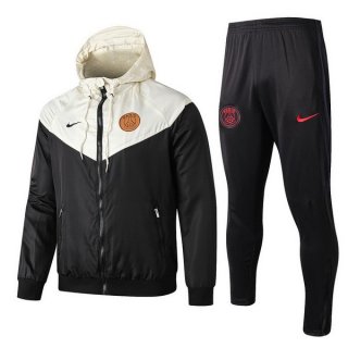 Giacca a vento Paris Saint Germain Set Completo 2019 2020 Nero Giallo