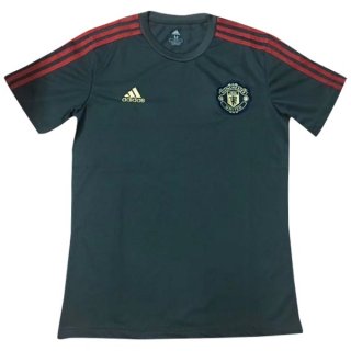 Maglia di Formazione Manchester United 2019 2020 Grigio Navy