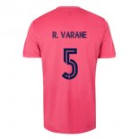 Maglia Real Madrid Away NO.5 Varane 2020 2021 Rosa