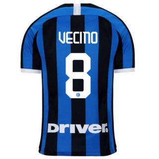 Maglia Inter Milan NO.8 Vecino Home 2019 2020 Blu