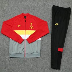 Giacca Liverpool 2021 2022 Rosso Giallo Grigio Giacca Liverpool 2021 2022 Rosso Giallo Grigio