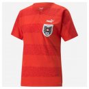 Maglia Austria Donna Euro 2022 Rosso Maglia Austria Donna Euro 2022 Rosso