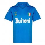 Thailandia Maglia Napoli Home Retro 1987 1988 Blu