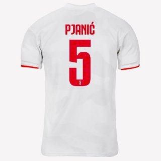 Maglia Juventus NO.5 Pjanic Away 2019 2020 Grigio Bianco
