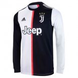 Maglia Juventus Home ML 2019 2020 Bianco Nero