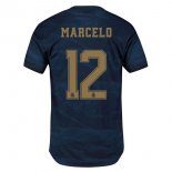 Maglia Real Madrid NO.12 Marcelo Away 2019 2020 Blu