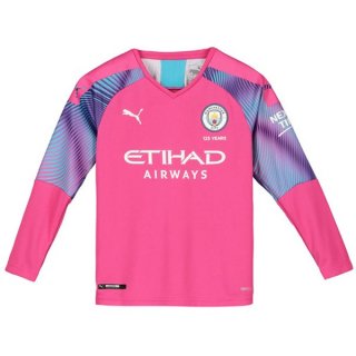 Maglia Manchester City ML Portiere 2019 2020 Rosa