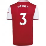 Maglia Arsenal NO.3 Tierney Home 2019 2020 Rosso