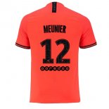 Maglia Paris Saint Germain NO.12 Meunier Away 2019 2020 Arancione
