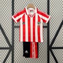 Maglia Athletic Bilbao Home Bambino Retro 1995 1997 Maglia Athletic Bilbao Home Bambino Retro 1995 1997