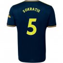 Maglia Arsenal NO.5 Sokratis Terza 2019 2020 Blu Maglia Arsenal NO.5 Sokratis Terza 2019 2020 Blu