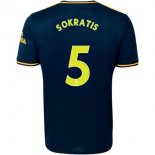 Maglia Arsenal NO.5 Sokratis Terza 2019 2020 Blu