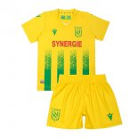 Maglia Nantes Home Bambino 2020 2021 Giallo Maglia Nantes Home Bambino 2020 2021 Giallo