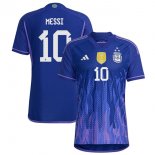 3 Stelle Tailandia Maglia Argentina Away Messi 2022 2023 3 Stelle Tailandia Maglia Argentina Away Messi 2022 2023