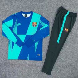 Felpa Barcellona 2019 2020 Verde Nero Blu