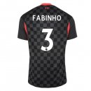 Maglia Liverpool NO.3 Fabinho Terza 2020 2021 Nero