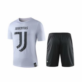 Maglia di Formazione Juventus Set Completo 2019 2020 Nero Grigio