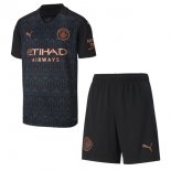 Maglia Manchester City Away Bambino 2020 2021 Nero