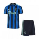 Maglia Ajax Away Bambino 2021 2022 Blu Maglia Ajax Away Bambino 2021 2022 Blu