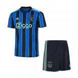 Maglia Ajax Away Bambino 2021 2022 Blu