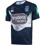 Maglia di Formazione Rugby Nsw Blues 2018 Blu Maglia di Formazione Rugby Nsw Blues 2018 Blu
