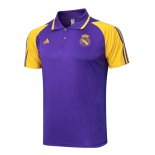 Polo Real Madrid 2024 2025 Porpora Giallo