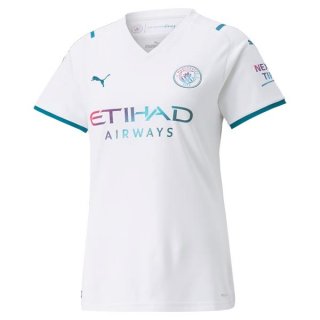 Maglia Manchester City Away Donna 2021 2022