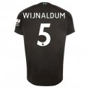 Maglia Liverpool NO.5 Wijnaldum Terza 2019 2020 Nero