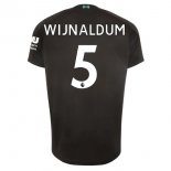 Maglia Liverpool NO.5 Wijnaldum Terza 2019 2020 Nero