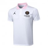 Polo PSG 2025 2026 Bianco Rosa Polo PSG 2025 2026 Bianco Rosa