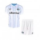 Maglia Grêmio Fbpa Away Bambino 2020 2021 Bianco Maglia Grêmio Fbpa Away Bambino 2020 2021 Bianco