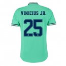 Maglia Real Madrid NO.25 Vinicius JR. Terza 2019 2020 Verde Maglia Real Madrid NO.25 Vinicius JR. Terza 2019 2020 Verde