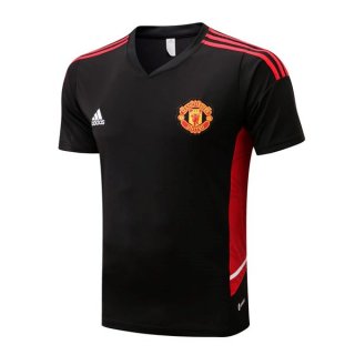 Maglia Formazione Manchester United 2022 2023 Nero