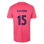 Maglia Real Madrid Away NO.15 Valverde 2020 2021 Rosa