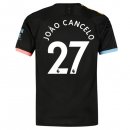 Maglia Manchester City NO.27 Cancelo Away 2019 2020 Nero Maglia Manchester City NO.27 Cancelo Away 2019 2020 Nero
