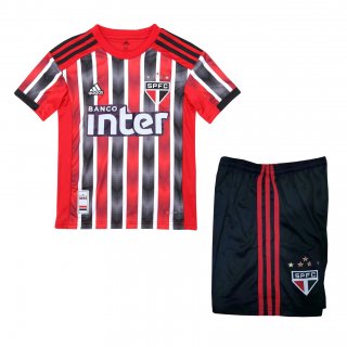 Maglia Sao Paulo Away Bambino 2019 2020 Rosso