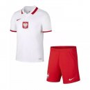Maglia Polonia Home Bambino 2021 Bianco Maglia Polonia Home Bambino 2021 Bianco