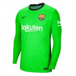 Thailandia Maglia Barcellona Portiere Ml 2020 2021 Verde
