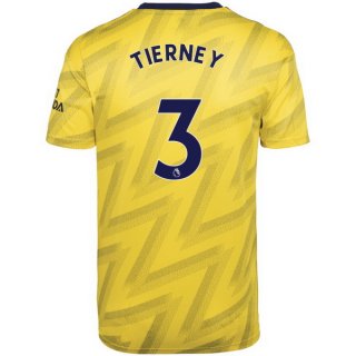 Maglia Arsenal NO.3 Tierney Away 2019 2020 Giallo