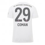 Maglia Bayern Munich NO.29 Coman Away 2019 2020 Bianco Maglia Bayern Munich NO.29 Coman Away 2019 2020 Bianco