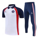 Polo Paris Saint Germain Set Completo 2022 2023 Bianco Blu