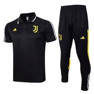 Polo Juventus Set Completo 2023 2024 Nero