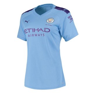 Maglia Manchester City Home Donna 2019 2020 Blu