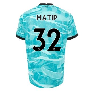 Maglia Liverpool NO.32 Matip Away 2020 2021 Blu
