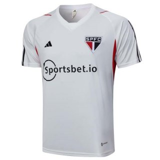 Maglia Formazione Sao Paulo 2023 2024 Bianco