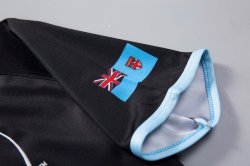 Thailandia Maglia Fiyi Away 2017 2018 Nero Thailandia Maglia Fiyi Away 2017 2018 Nero