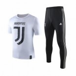 Maglia di Formazione Juventus Set Completo 2019 2020 Nero Bianco