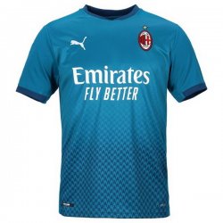 Thailandia Maglia Ac Milan Terza 2020 2021 Blu Thailandia Maglia Ac Milan Terza 2020 2021 Blu